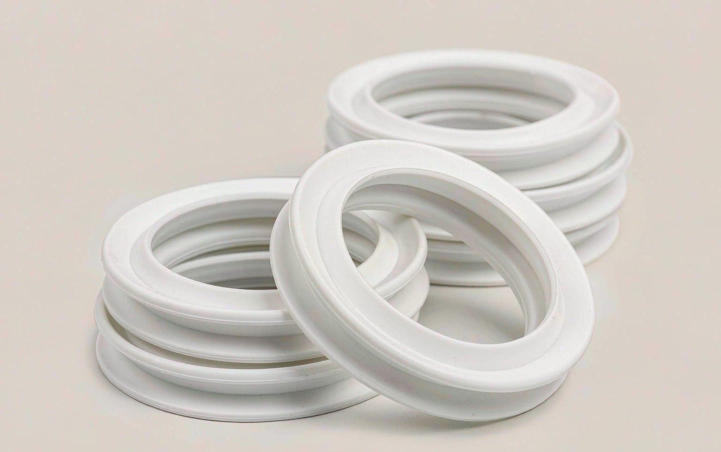 Food-grade silicone seals